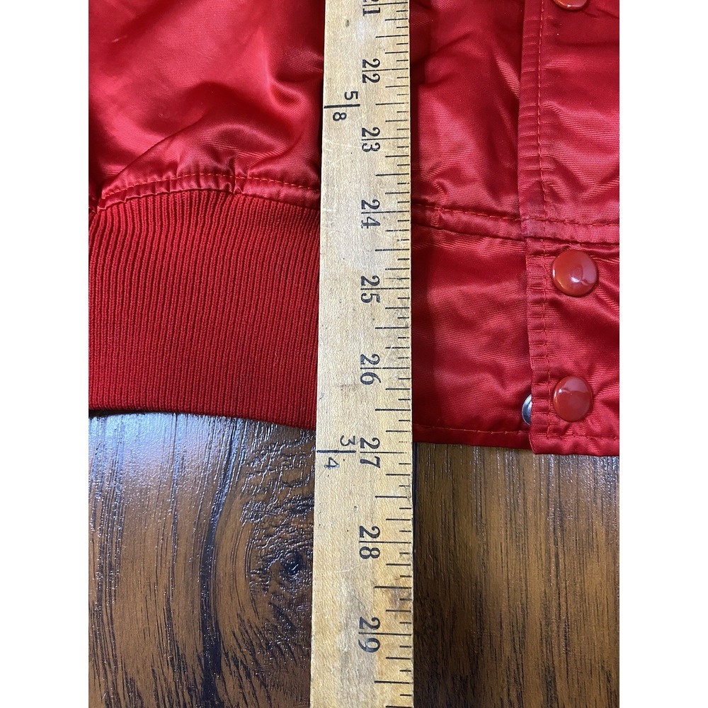 Vintage Kansas City Chiefs Mens XL NFL Red Satin Pro Line Starter Jacket - Picture 5 of 15